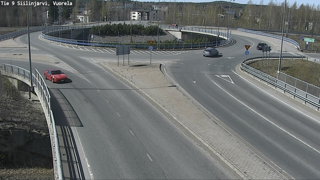 Weather Camera Image Väg 9 Siilinjärvi, Vuorela, Siilinjärvi, Pohjois-Savo
