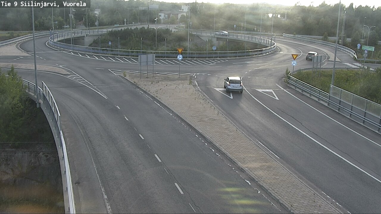 Weather Camera Image Väg 9 Siilinjärvi, Vuorela, Siilinjärvi, Pohjois-Savo