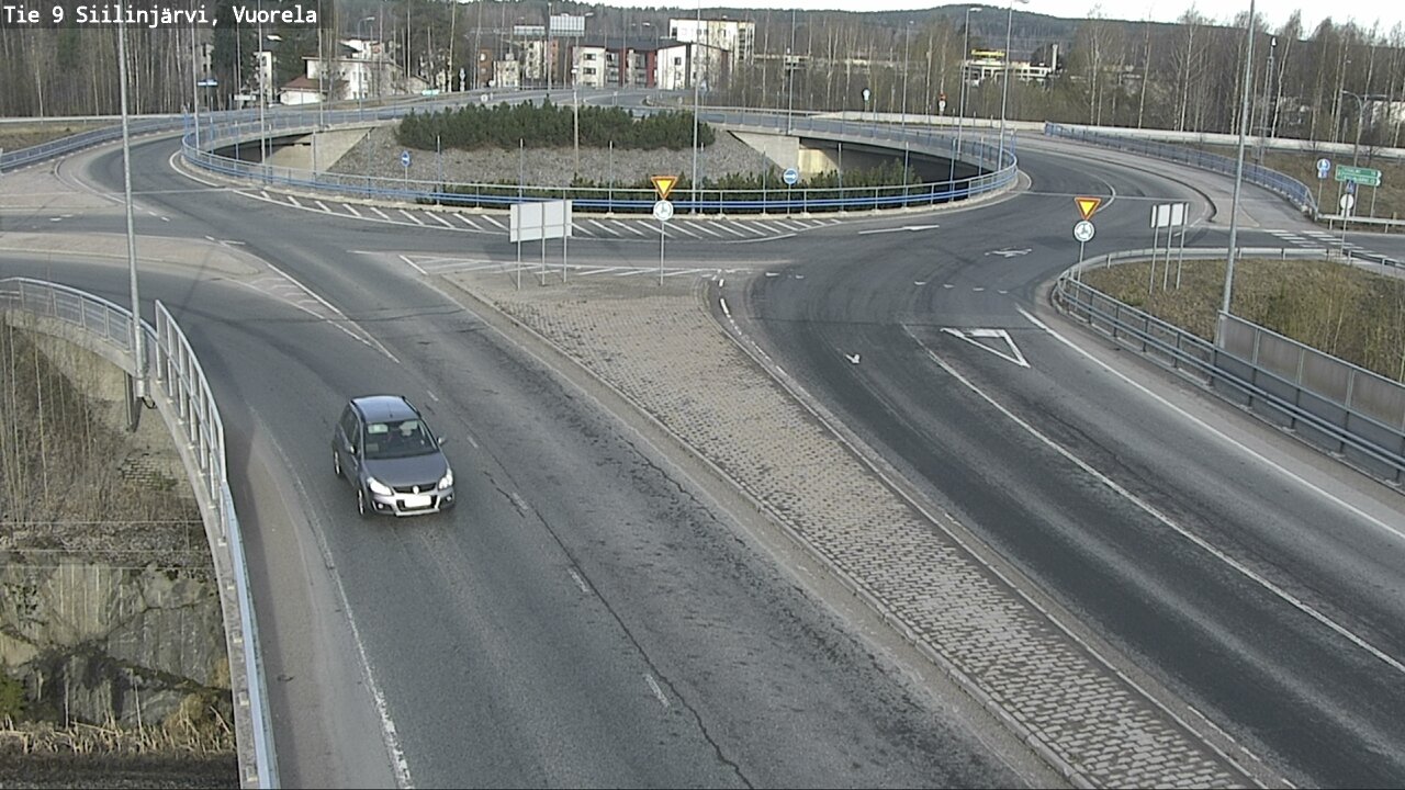 Weather Camera Image Väg 9 Siilinjärvi, Vuorela, Siilinjärvi, Pohjois-Savo