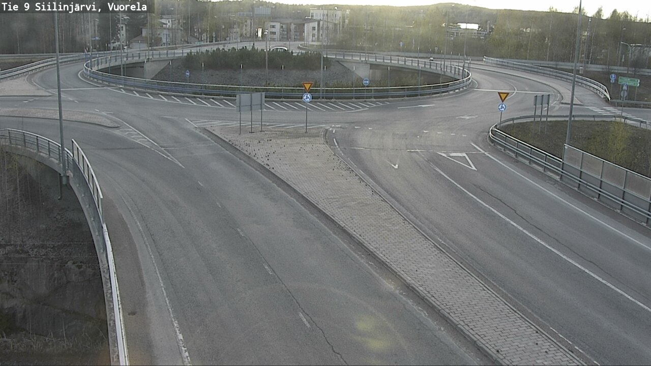 Weather Camera Image Väg 9 Siilinjärvi, Vuorela, Siilinjärvi, Pohjois-Savo