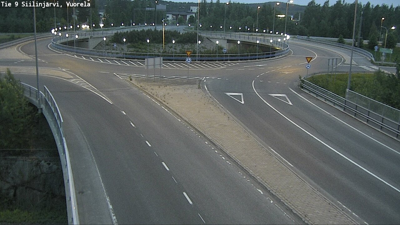 Weather Camera Image Road 9 Siilinjärvi, Vuorela, Siilinjärvi, Pohjois-Savo