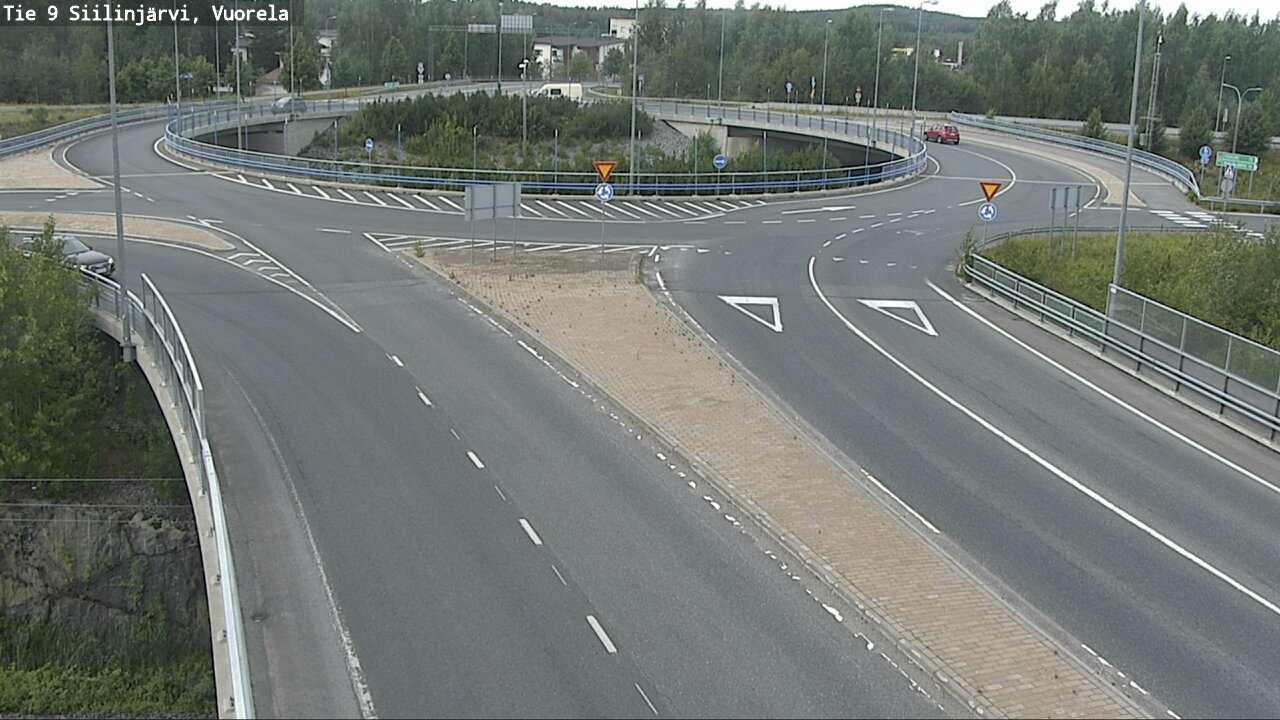 Weather Camera Image Road 9 Siilinjärvi, Vuorela, Siilinjärvi, Pohjois-Savo