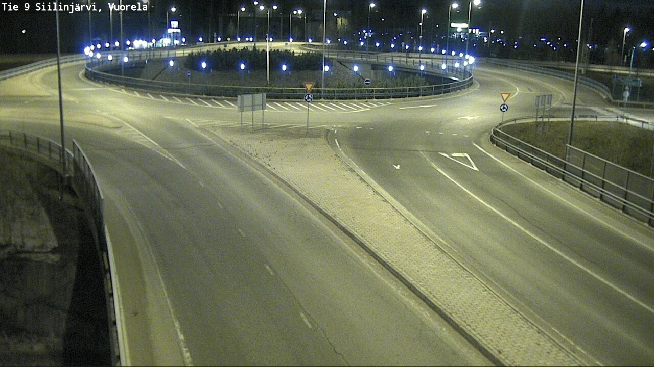 Weather Camera Image Väg 9 Siilinjärvi, Vuorela, Siilinjärvi, Pohjois-Savo