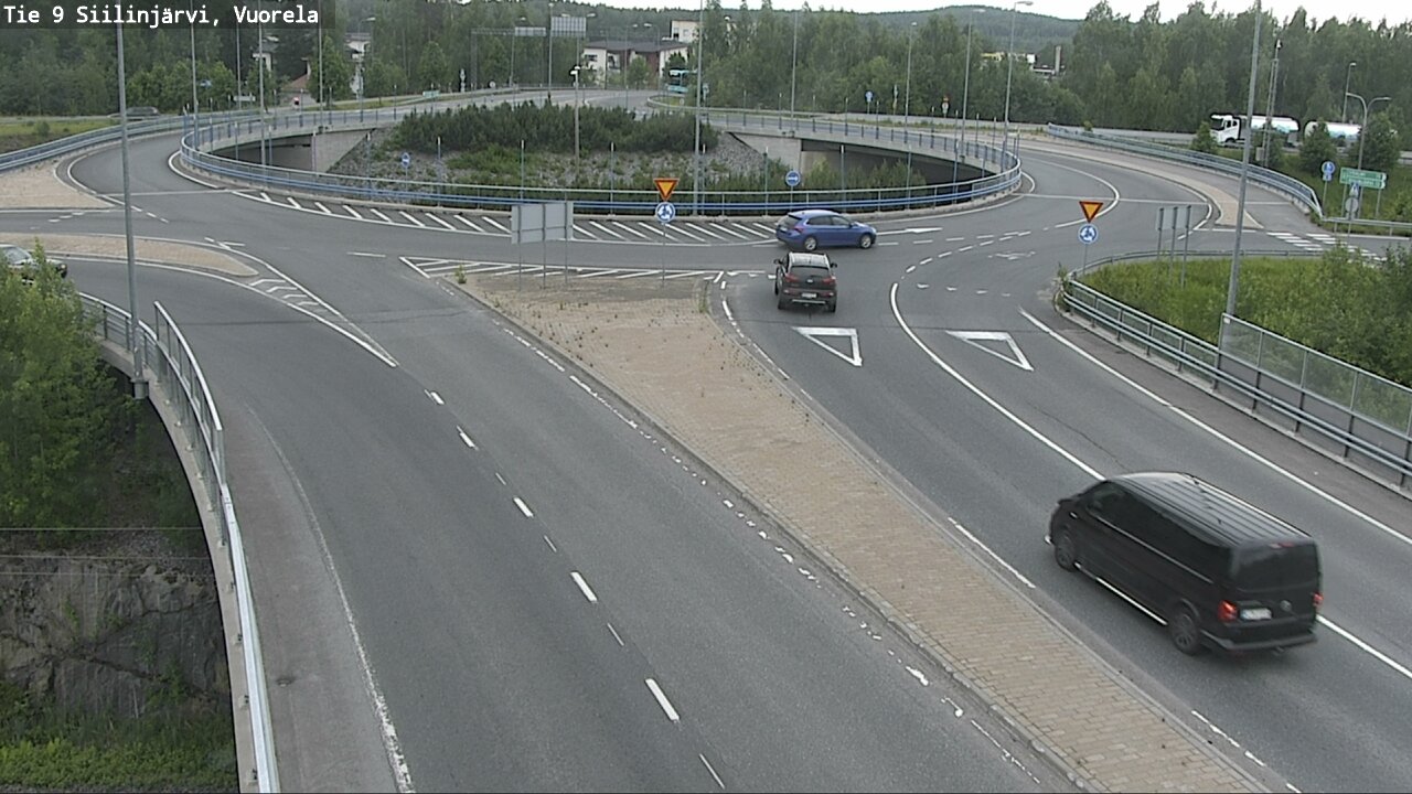 Weather Camera Image Road 9 Siilinjärvi, Vuorela, Siilinjärvi, Pohjois-Savo