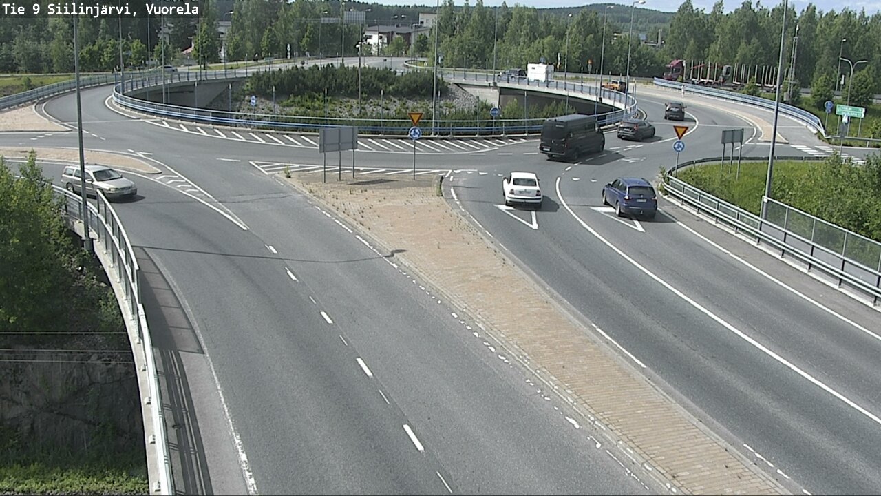 Weather Camera Image Road 9 Siilinjärvi, Vuorela, Siilinjärvi, Pohjois-Savo