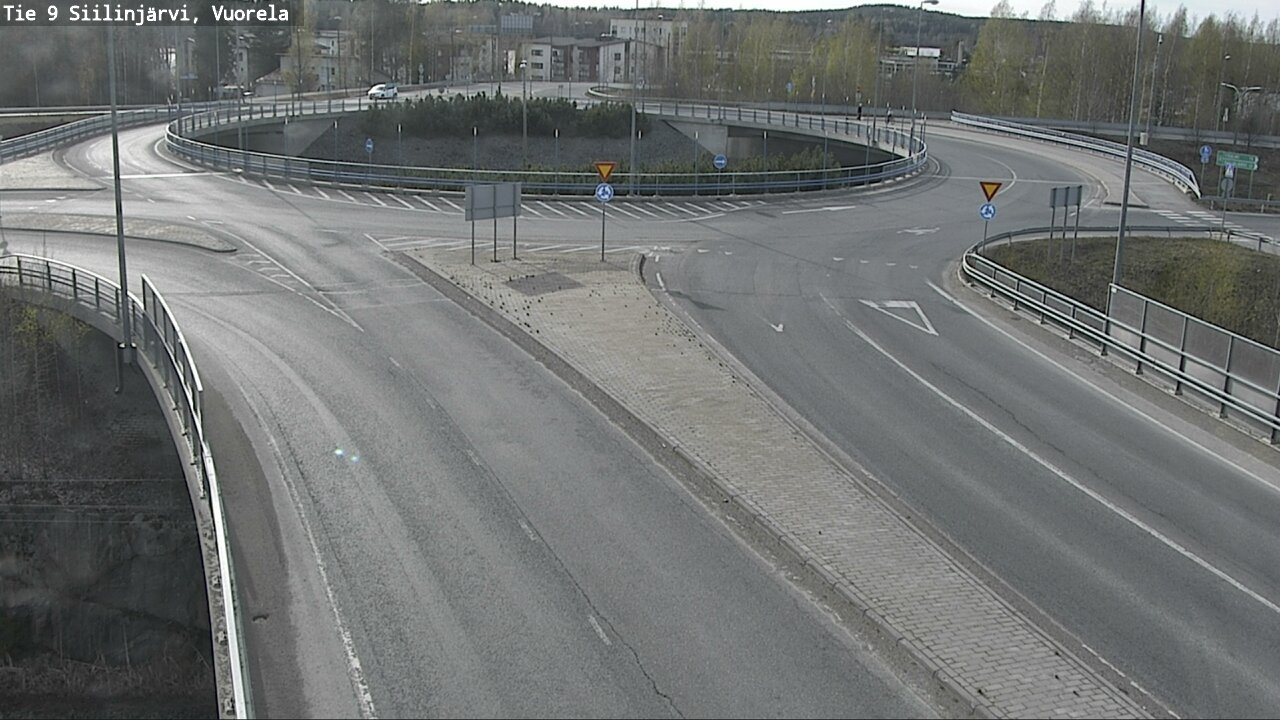 Weather Camera Image Väg 9 Siilinjärvi, Vuorela, Siilinjärvi, Pohjois-Savo