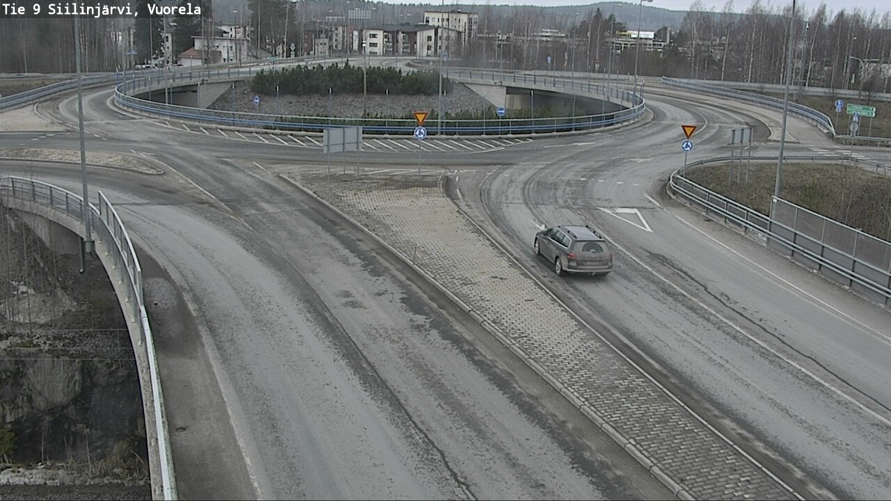 Weather Camera Image Road 9 Siilinjärvi, Vuorela, Siilinjärvi, Pohjois-Savo
