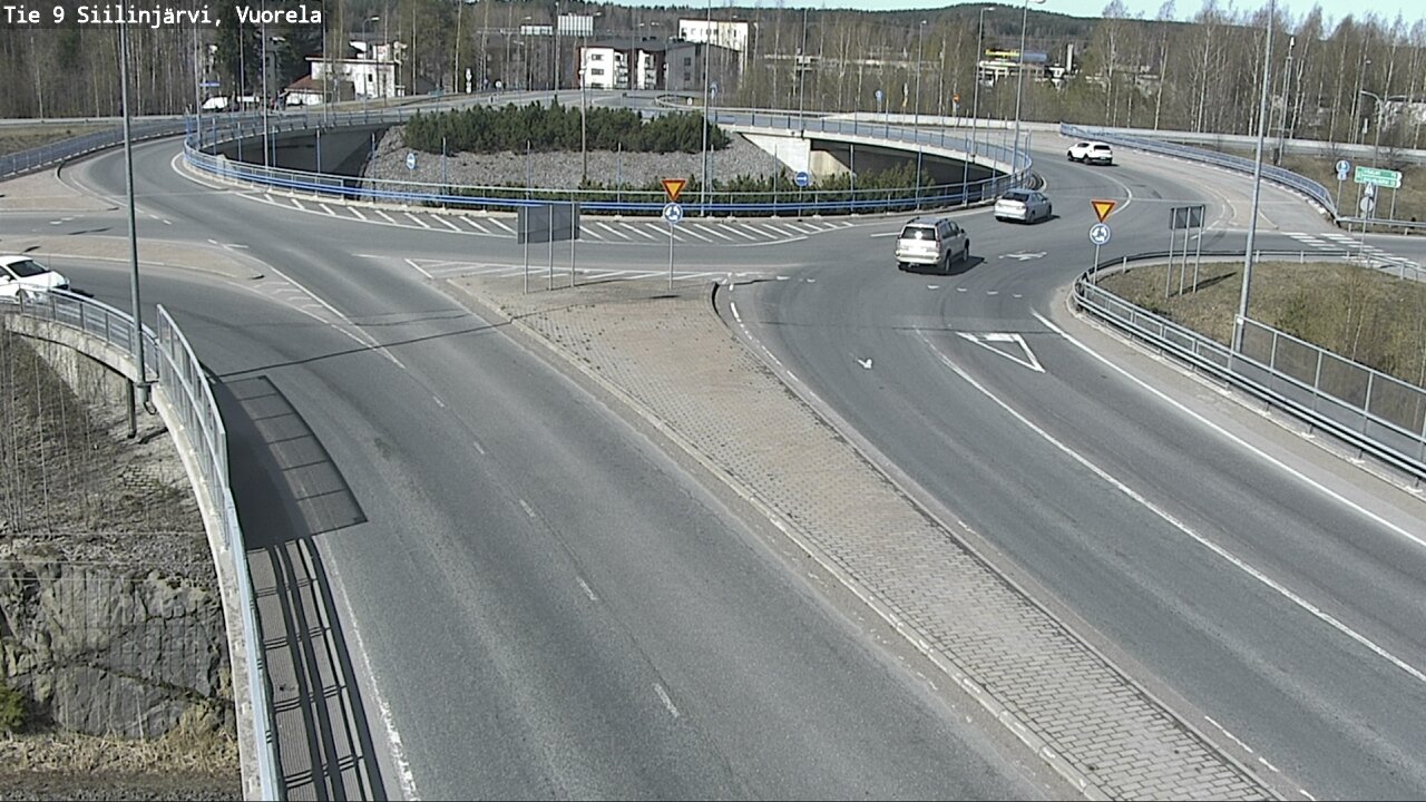 Weather Camera Image Väg 9 Siilinjärvi, Vuorela, Siilinjärvi, Pohjois-Savo