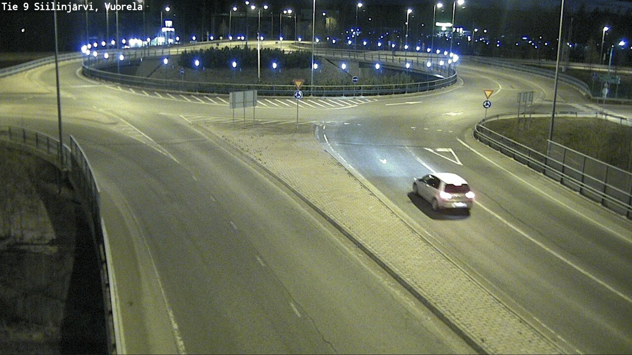 Weather Camera Image Väg 9 Siilinjärvi, Vuorela, Siilinjärvi, Pohjois-Savo