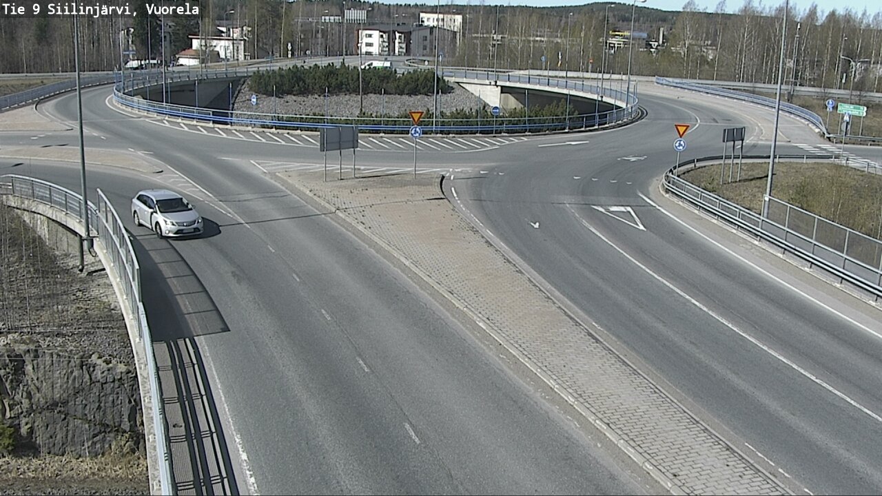 Weather Camera Image Väg 9 Siilinjärvi, Vuorela, Siilinjärvi, Pohjois-Savo