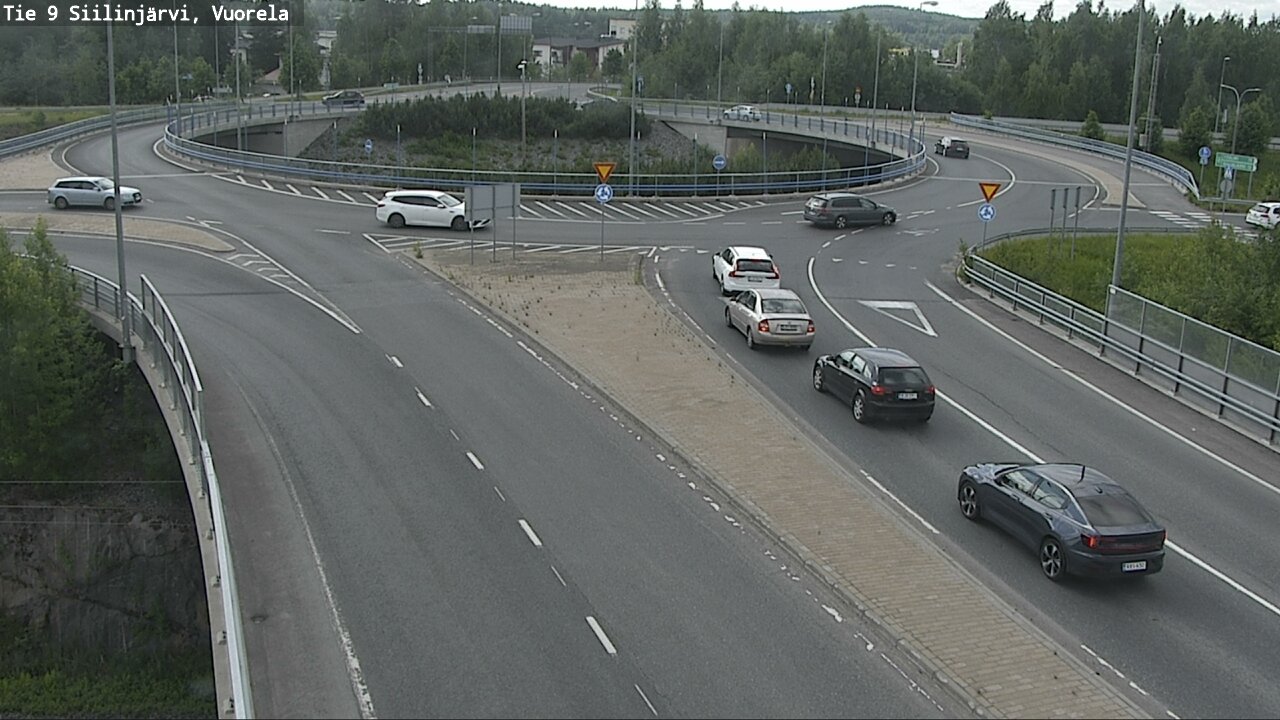 Weather Camera Image Road 9 Siilinjärvi, Vuorela, Siilinjärvi, Pohjois-Savo