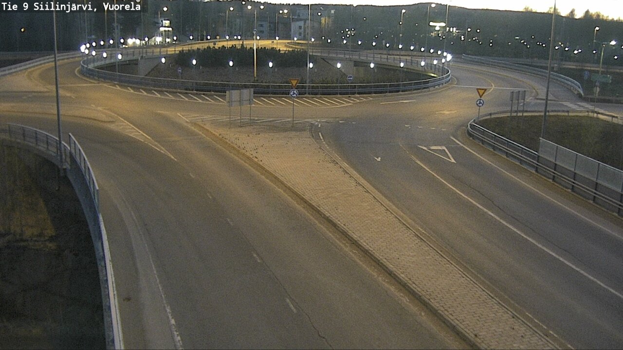 Weather Camera Image Väg 9 Siilinjärvi, Vuorela, Siilinjärvi, Pohjois-Savo