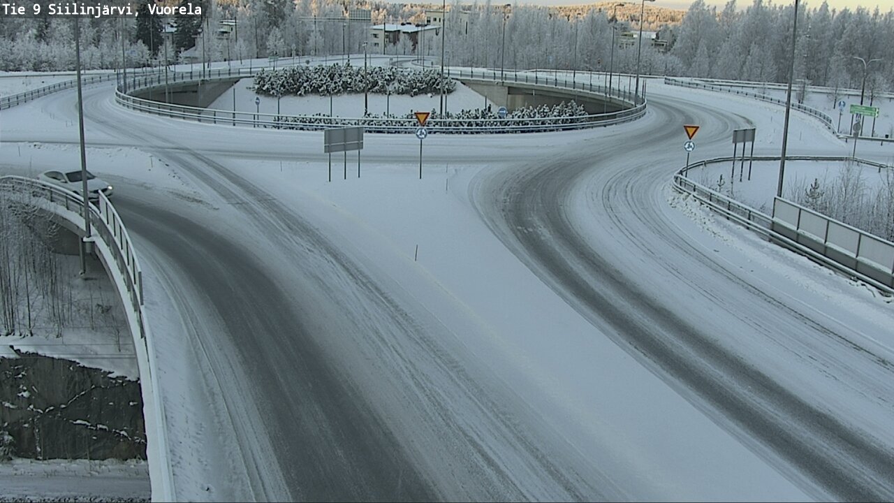 Weather Camera Image Road 9 Siilinjärvi, Vuorela, Siilinjärvi, Pohjois-Savo