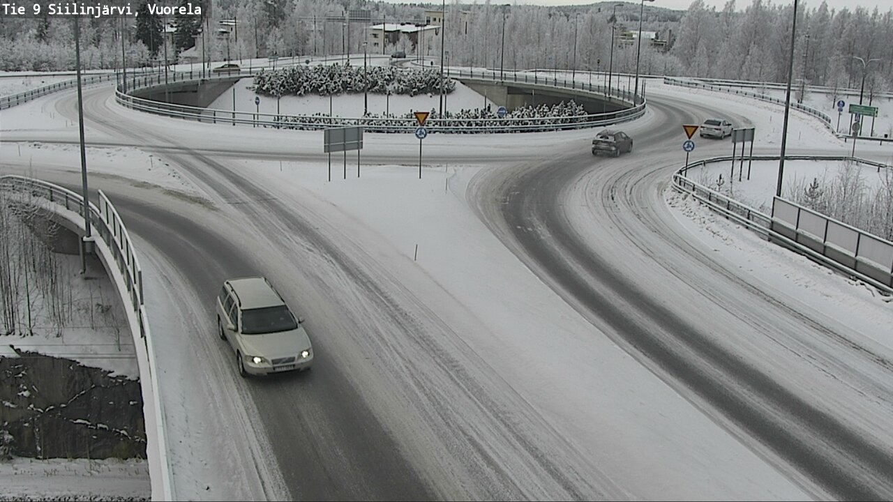 Weather Camera Image Väg 9 Siilinjärvi, Vuorela, Siilinjärvi, Pohjois-Savo
