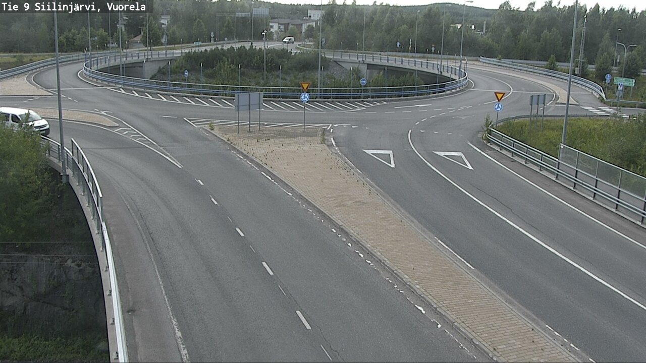Weather Camera Image Väg 9 Siilinjärvi, Vuorela, Siilinjärvi, Pohjois-Savo