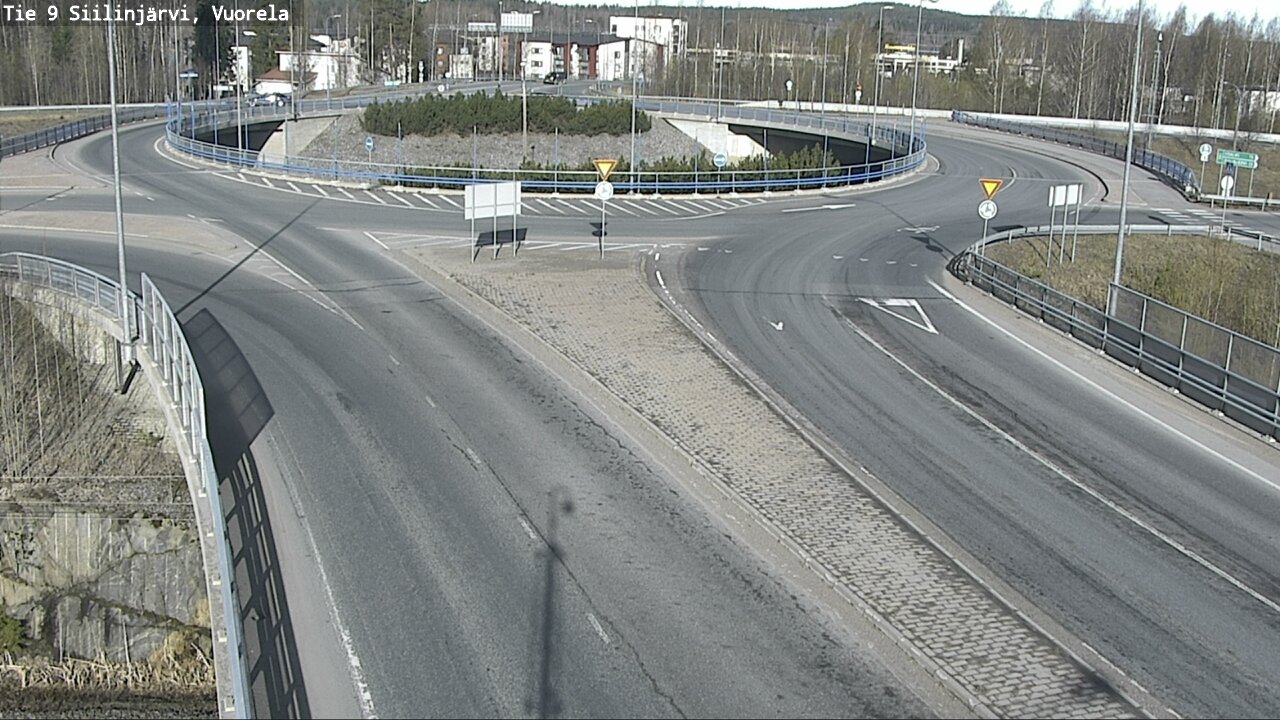 Weather Camera Image Väg 9 Siilinjärvi, Vuorela, Siilinjärvi, Pohjois-Savo