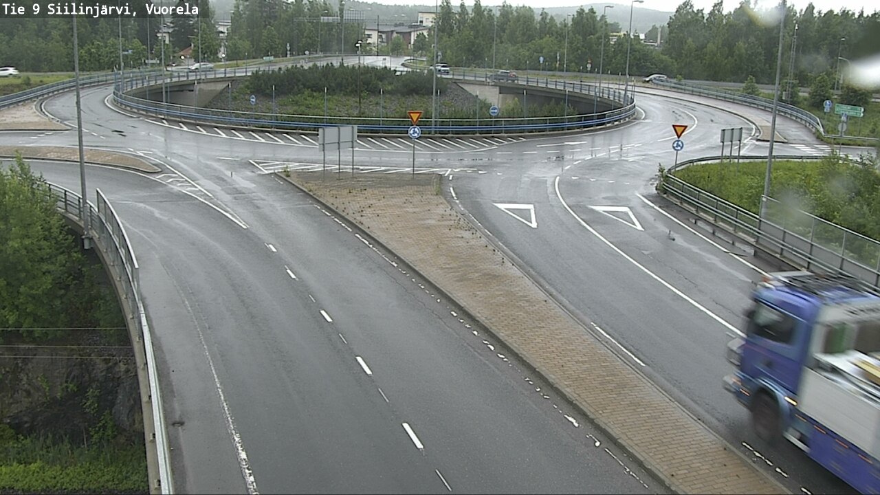Weather Camera Image Väg 9 Siilinjärvi, Vuorela, Siilinjärvi, Pohjois-Savo