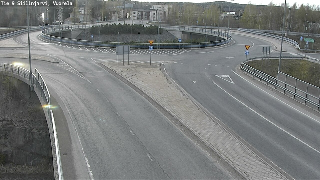 Weather Camera Image Väg 9 Siilinjärvi, Vuorela, Siilinjärvi, Pohjois-Savo