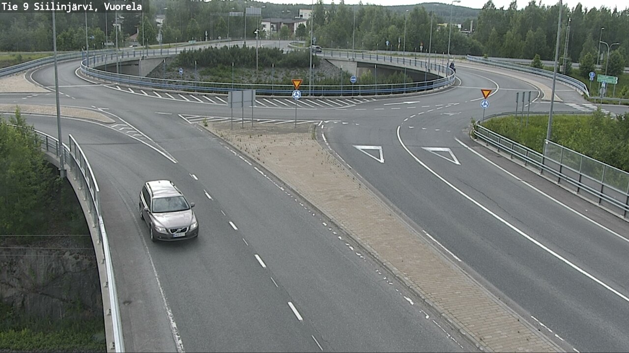Weather Camera Image Road 9 Siilinjärvi, Vuorela, Siilinjärvi, Pohjois-Savo