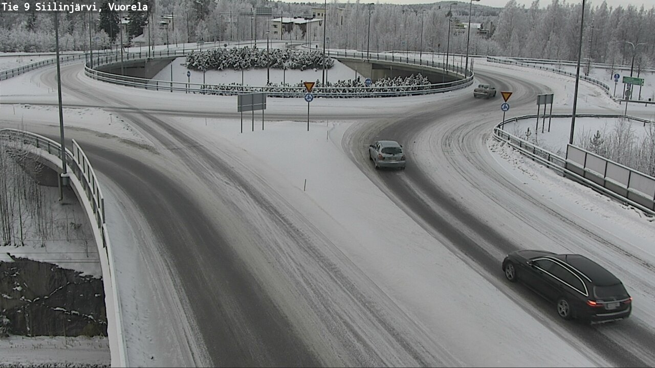 Weather Camera Image Väg 9 Siilinjärvi, Vuorela, Siilinjärvi, Pohjois-Savo