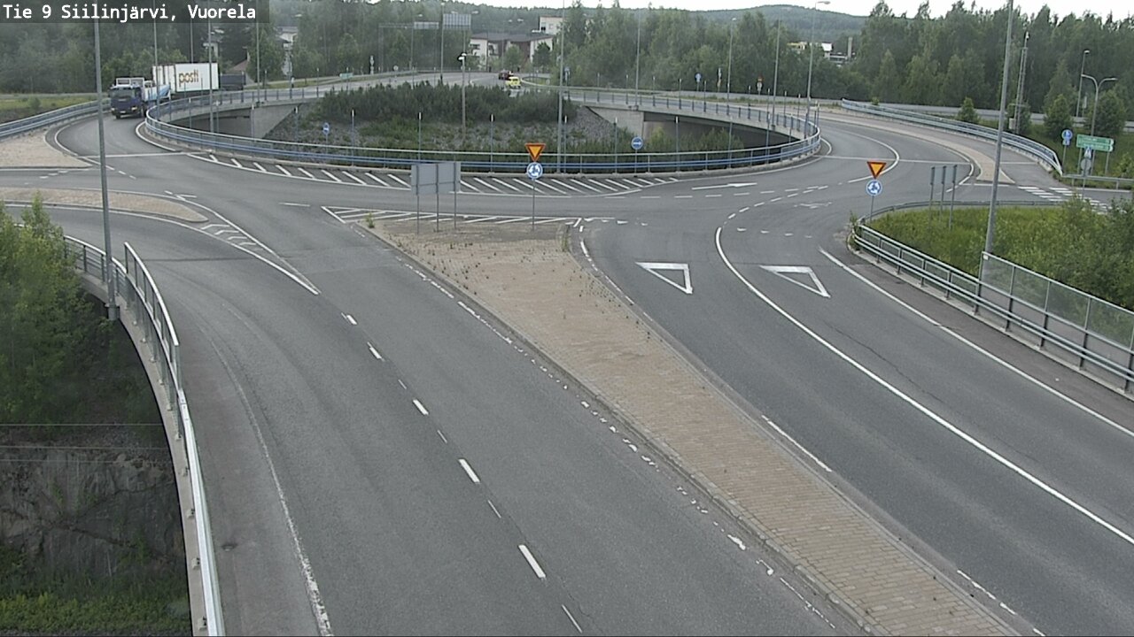 Weather Camera Image Road 9 Siilinjärvi, Vuorela, Siilinjärvi, Pohjois-Savo