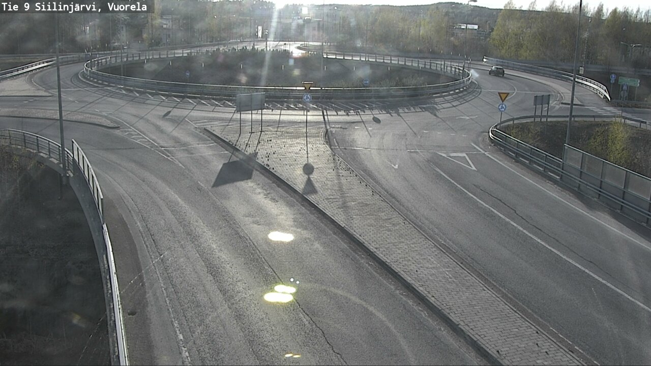 Weather Camera Image Väg 9 Siilinjärvi, Vuorela, Siilinjärvi, Pohjois-Savo