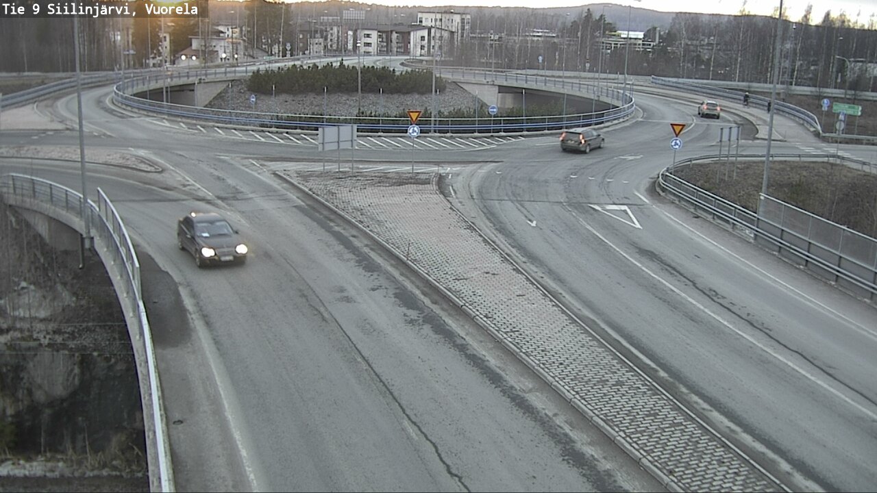 Weather Camera Image Väg 9 Siilinjärvi, Vuorela, Siilinjärvi, Pohjois-Savo
