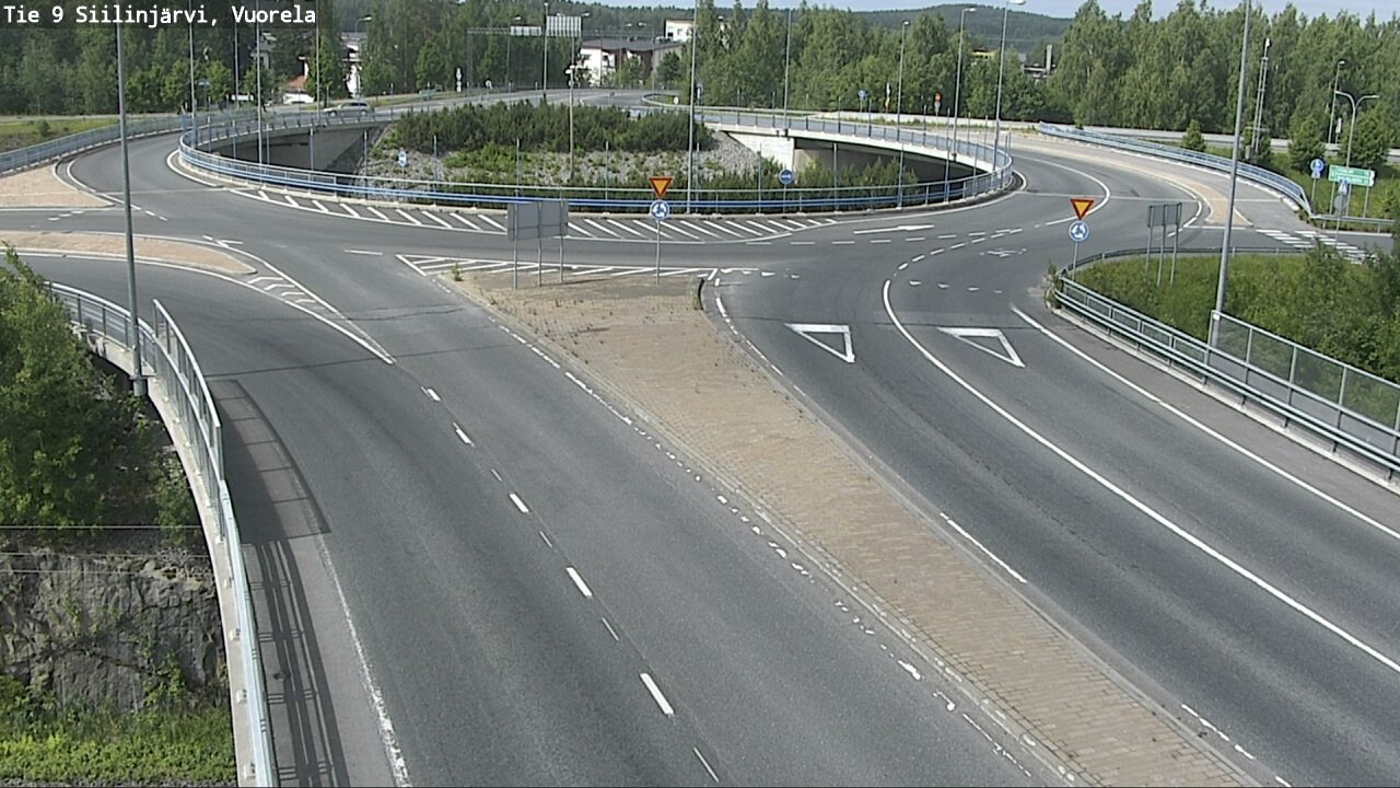 Weather Camera Image Road 9 Siilinjärvi, Vuorela, Siilinjärvi, Pohjois-Savo