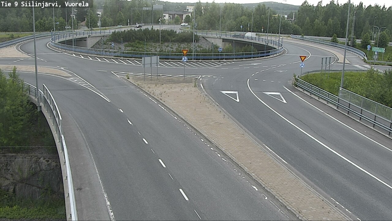 Weather Camera Image Road 9 Siilinjärvi, Vuorela, Siilinjärvi, Pohjois-Savo