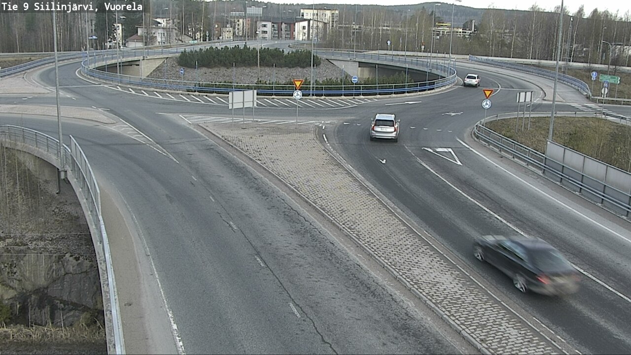 Weather Camera Image Väg 9 Siilinjärvi, Vuorela, Siilinjärvi, Pohjois-Savo