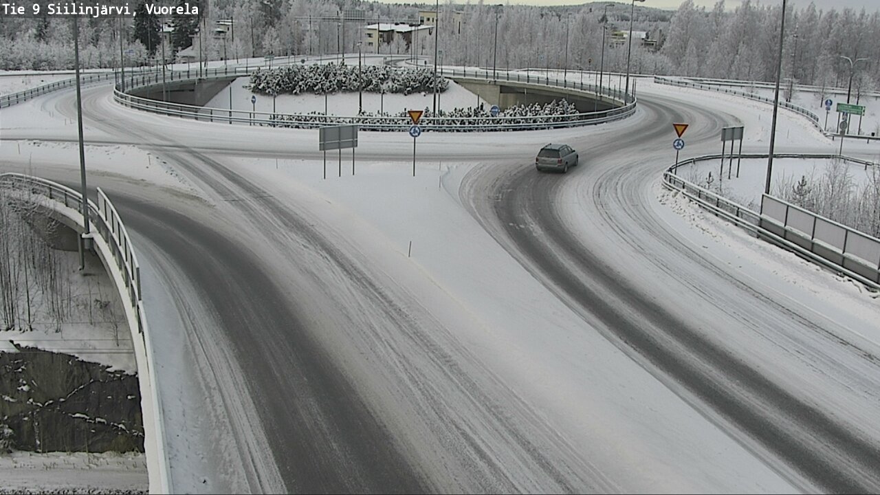 Weather Camera Image Road 9 Siilinjärvi, Vuorela, Siilinjärvi, Pohjois-Savo