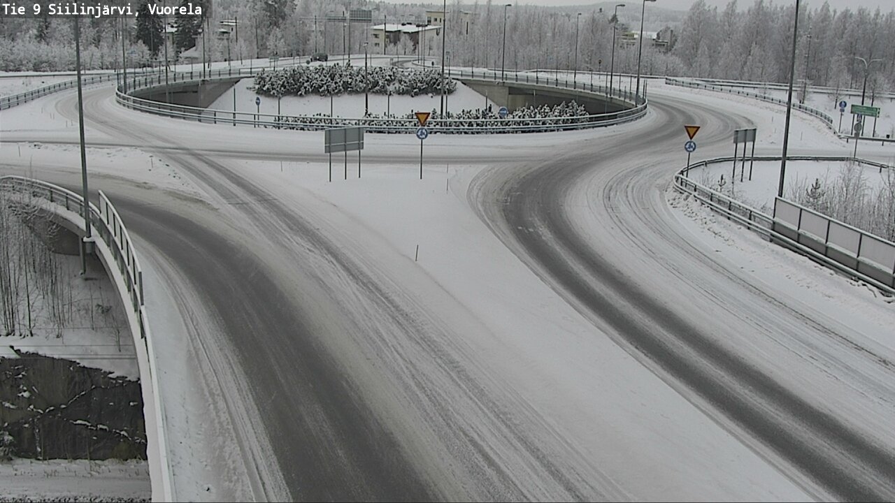 Weather Camera Image Road 9 Siilinjärvi, Vuorela, Siilinjärvi, Pohjois-Savo