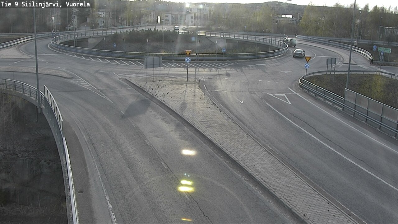 Weather Camera Image Väg 9 Siilinjärvi, Vuorela, Siilinjärvi, Pohjois-Savo