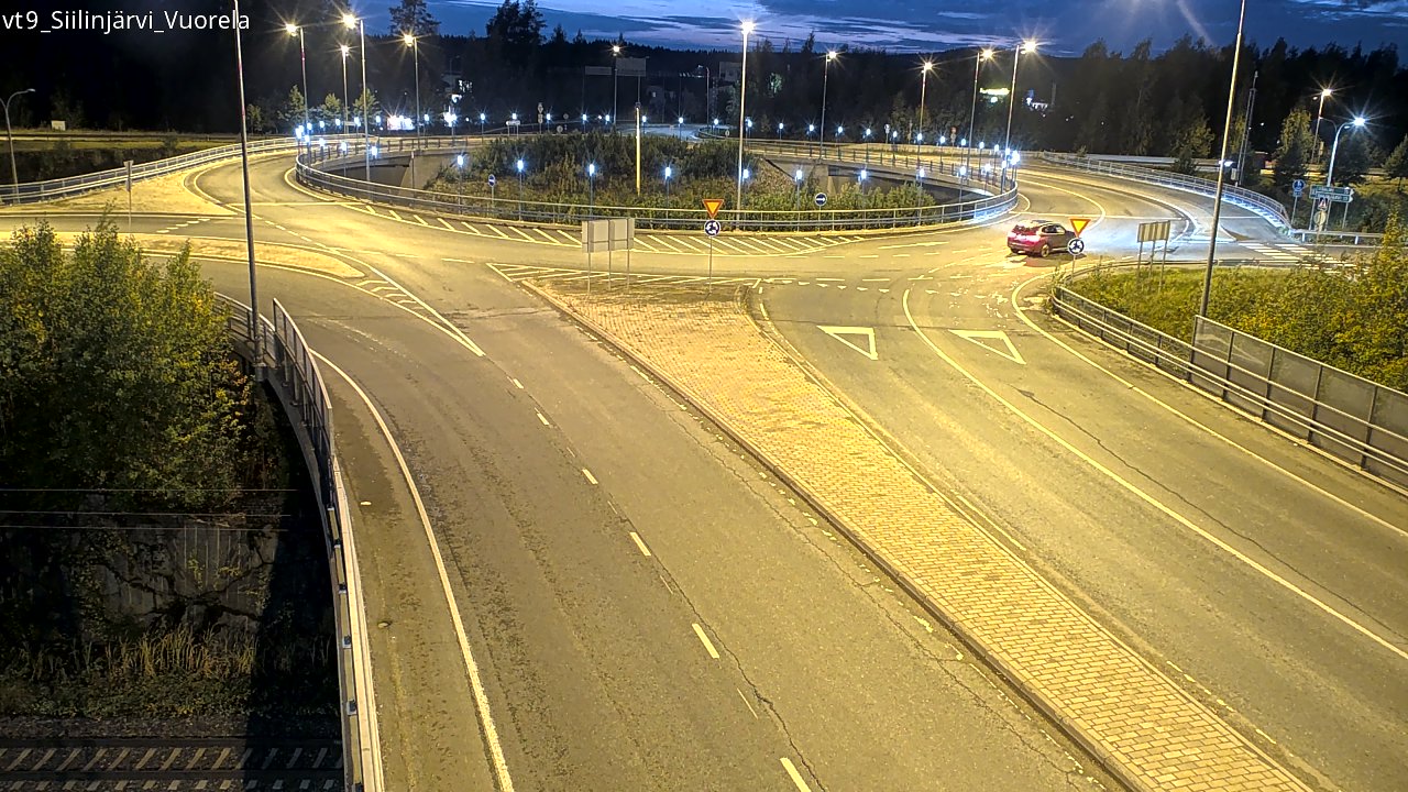 Weather Camera Image Road 9 Siilinjärvi, Vuorela, Siilinjärvi, Pohjois-Savo