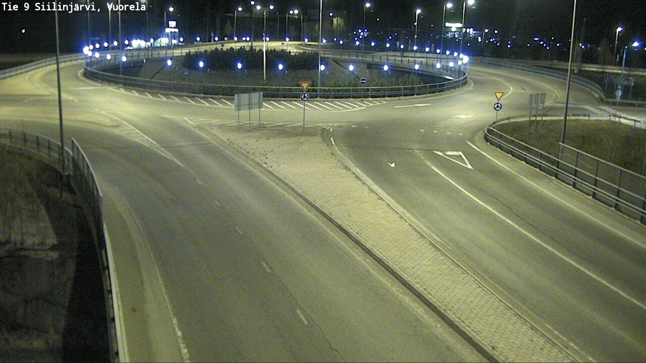 Weather Camera Image Väg 9 Siilinjärvi, Vuorela, Siilinjärvi, Pohjois-Savo
