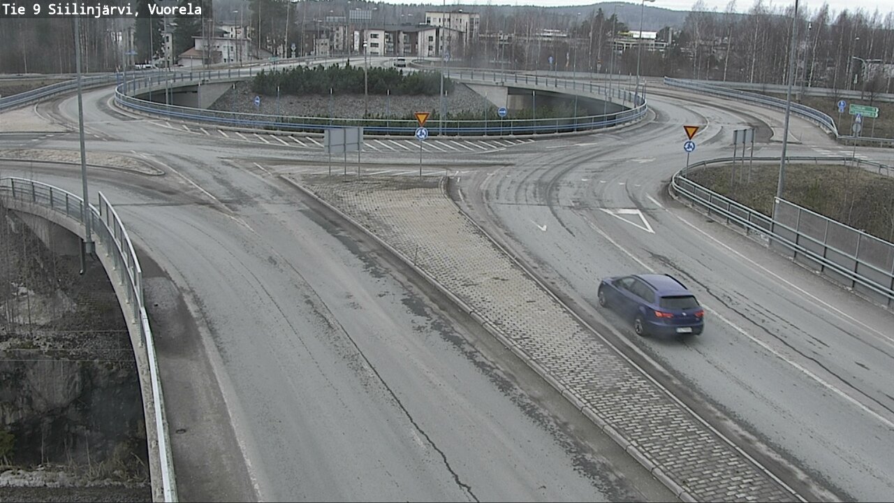 Weather Camera Image Road 9 Siilinjärvi, Vuorela, Siilinjärvi, Pohjois-Savo