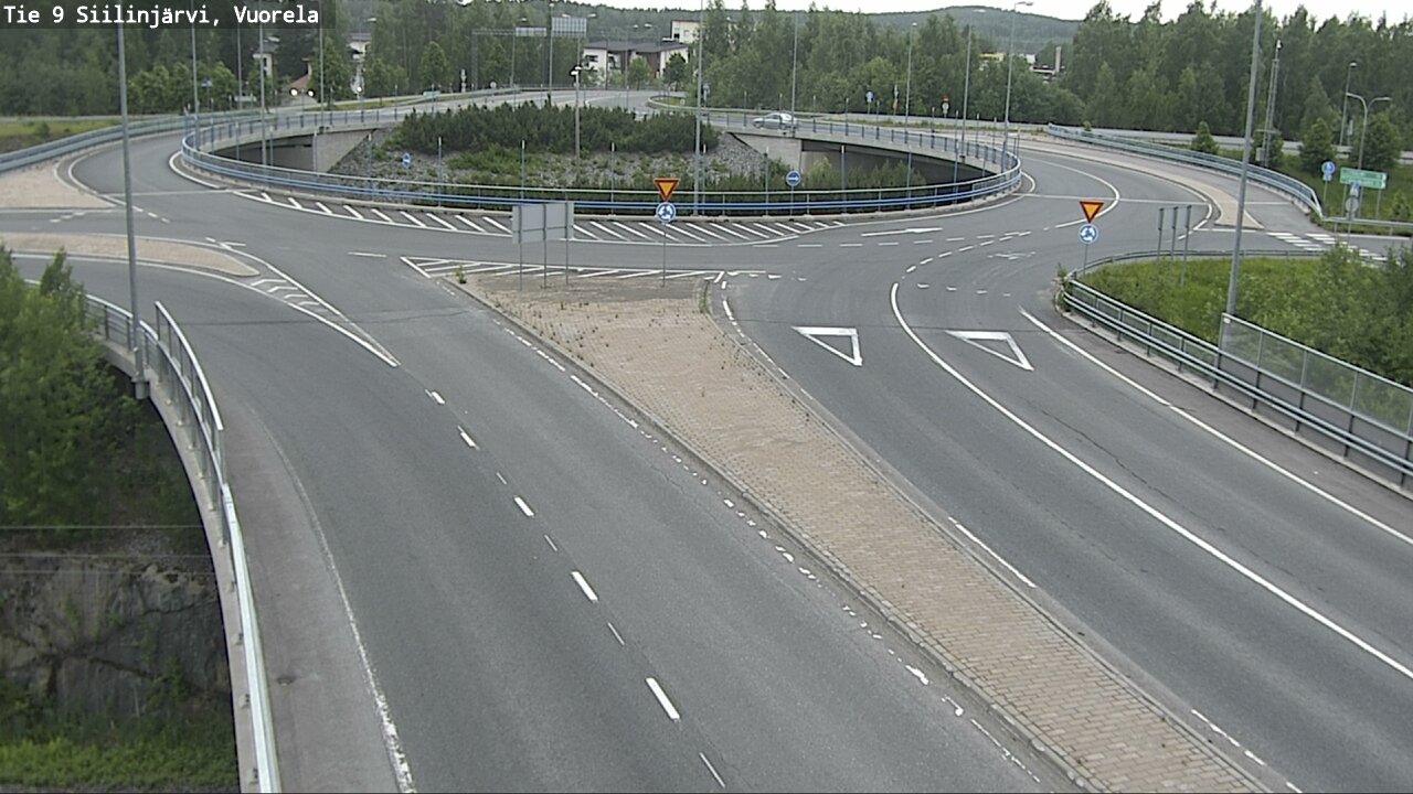 Weather Camera Image Road 9 Siilinjärvi, Vuorela, Siilinjärvi, Pohjois-Savo