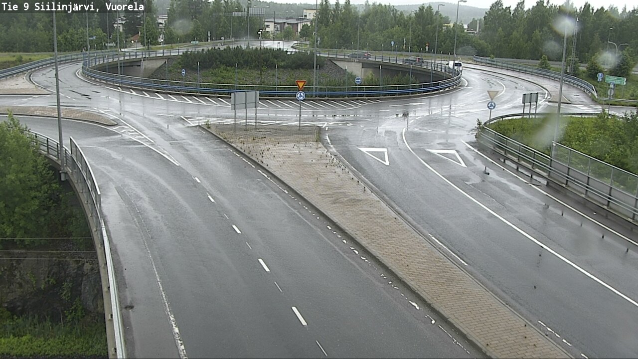 Weather Camera Image Väg 9 Siilinjärvi, Vuorela, Siilinjärvi, Pohjois-Savo