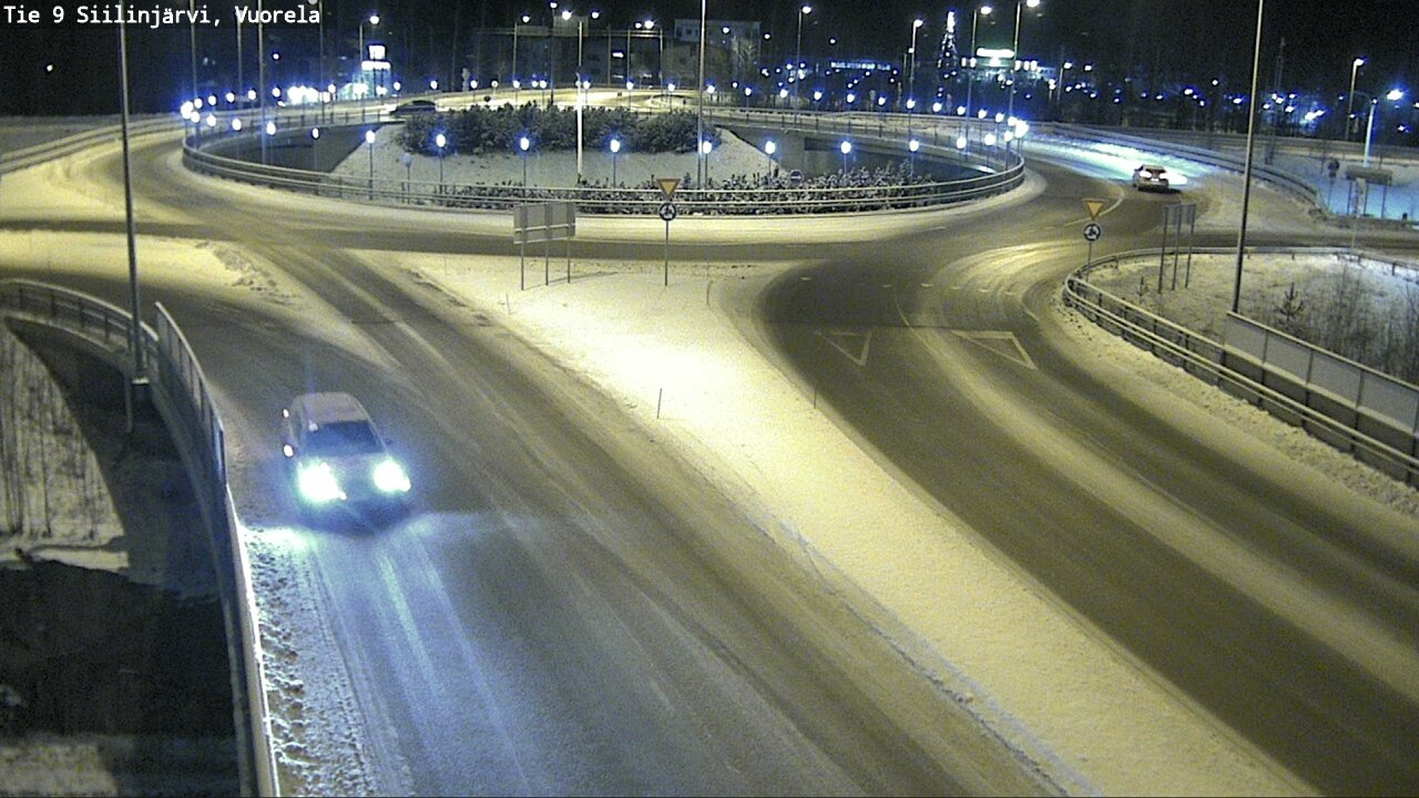 Weather Camera Image Väg 9 Siilinjärvi, Vuorela, Siilinjärvi, Pohjois-Savo