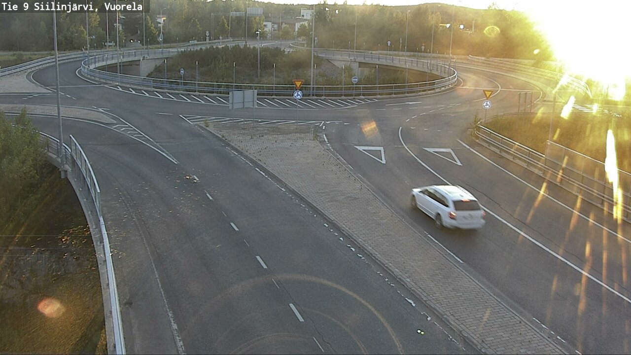 Weather Camera Image Väg 9 Siilinjärvi, Vuorela, Siilinjärvi, Pohjois-Savo