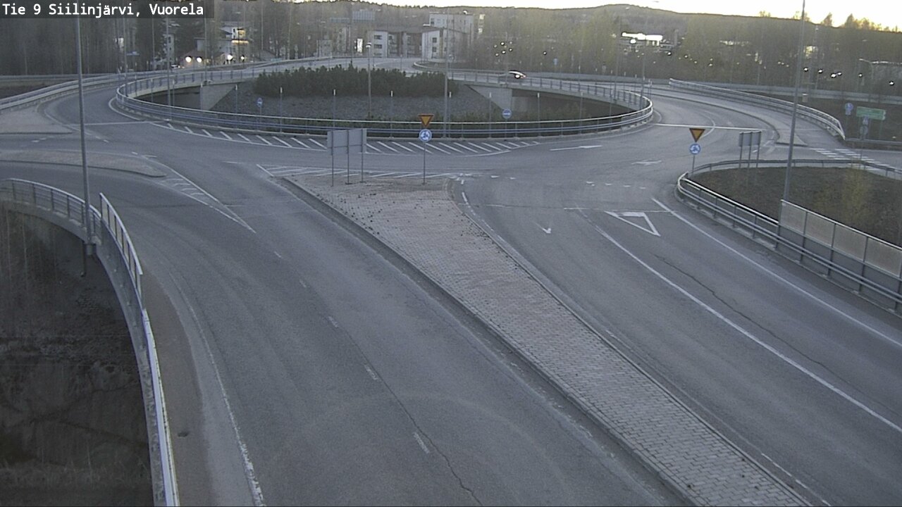 Weather Camera Image Väg 9 Siilinjärvi, Vuorela, Siilinjärvi, Pohjois-Savo