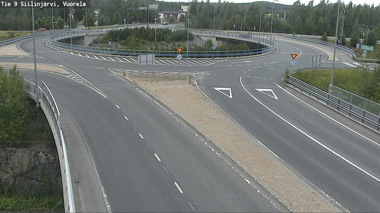 Weather Camera Image Road 9 Siilinjärvi, Vuorela, Siilinjärvi, Pohjois-Savo
