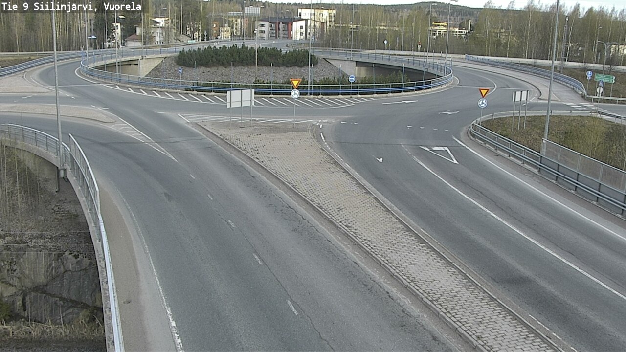 Weather Camera Image Road 9 Siilinjärvi, Vuorela, Siilinjärvi, Pohjois-Savo
