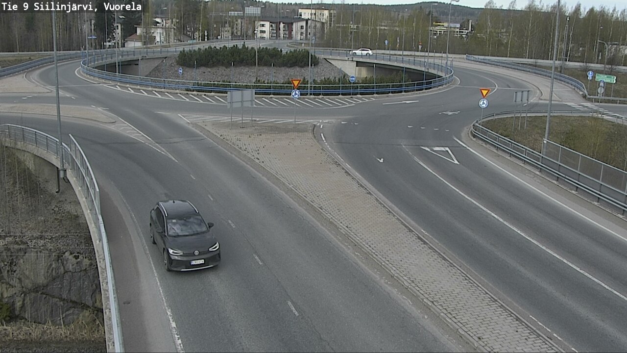 Weather Camera Image Road 9 Siilinjärvi, Vuorela, Siilinjärvi, Pohjois-Savo