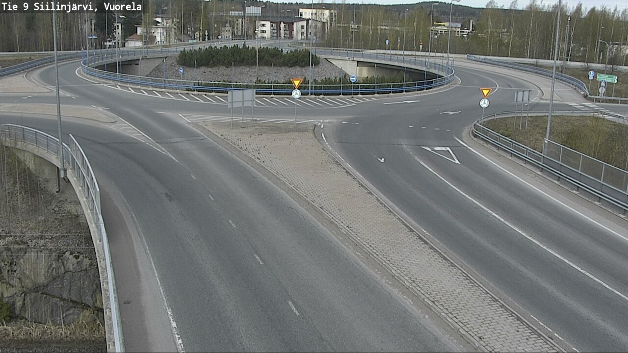 Weather Camera Image Road 9 Siilinjärvi, Vuorela, Siilinjärvi, Pohjois-Savo