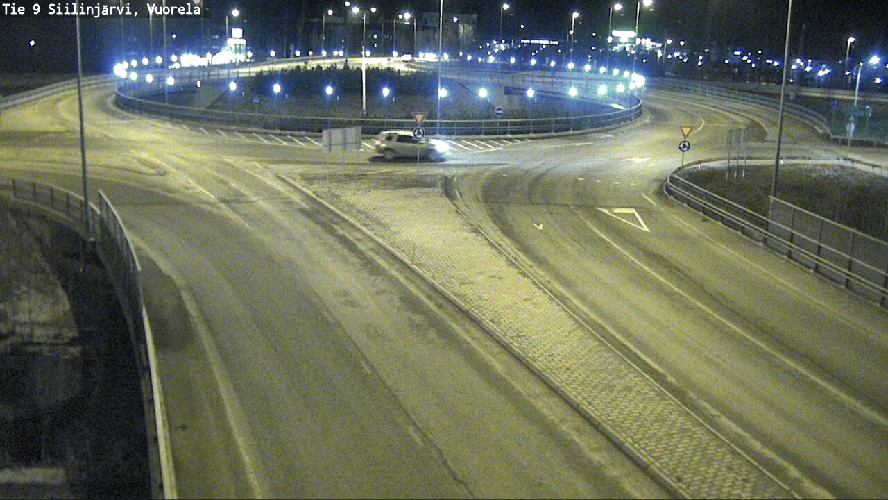 Weather Camera Image Väg 9 Siilinjärvi, Vuorela, Siilinjärvi, Pohjois-Savo