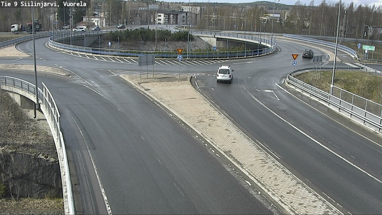 Weather Camera Image Road 9 Siilinjärvi, Vuorela, Siilinjärvi, Pohjois-Savo
