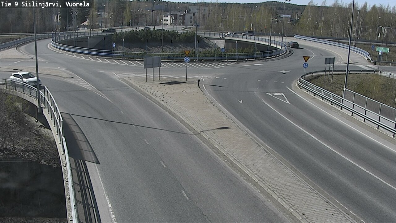 Weather Camera Image Väg 9 Siilinjärvi, Vuorela, Siilinjärvi, Pohjois-Savo