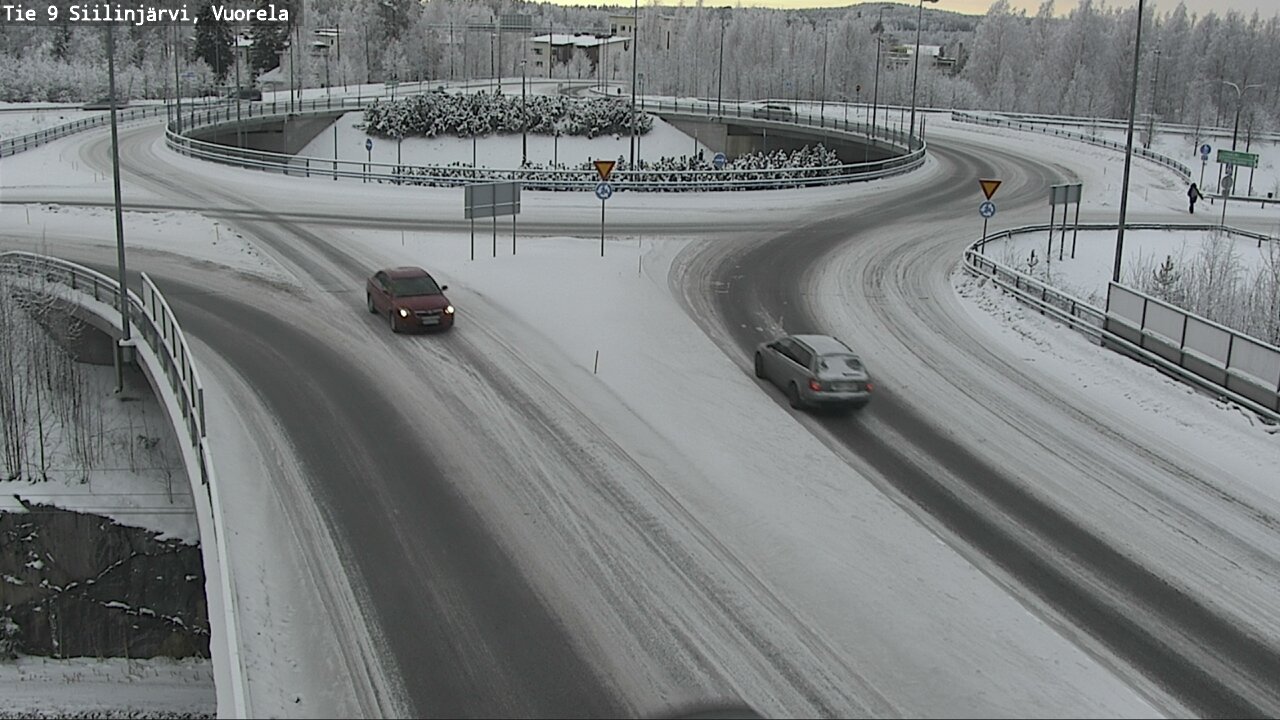 Weather Camera Image Väg 9 Siilinjärvi, Vuorela, Siilinjärvi, Pohjois-Savo