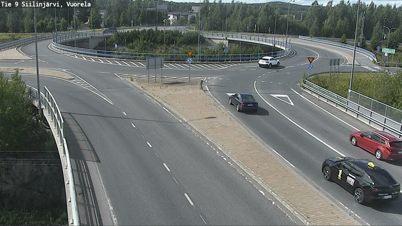 Weather Camera Image Väg 9 Siilinjärvi, Vuorela, Siilinjärvi, Pohjois-Savo